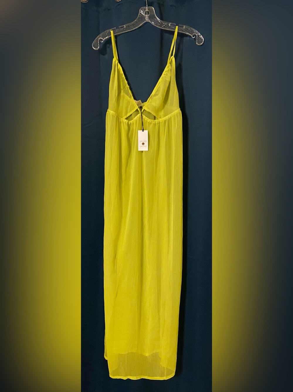Shade & Shore Bright Yellow Maxi Swim Cover
